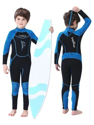 Kids Wetsuit for Boys Girls Youth Thick Swimsuit 3mm Neoprene Full Wet Suits in Cold Water for Swimming Surfing Diving Scuba
