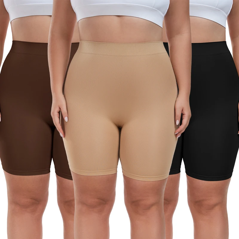 Anti-Chafing Shorts Shapewear Women Tummy Control Seamless Shorts Butter Lifter Body Shaper Waist Slimming Underwear Breathable