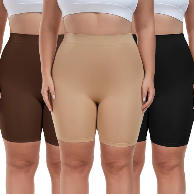 Spodenki zapobiegające poceniu się bielizna modelująca kobiety kontrola brzucha bezszwowe spodenki masło Lifter urządzenie do modelowania sylwetki talia bielizna wyszczuplająca oddychająca