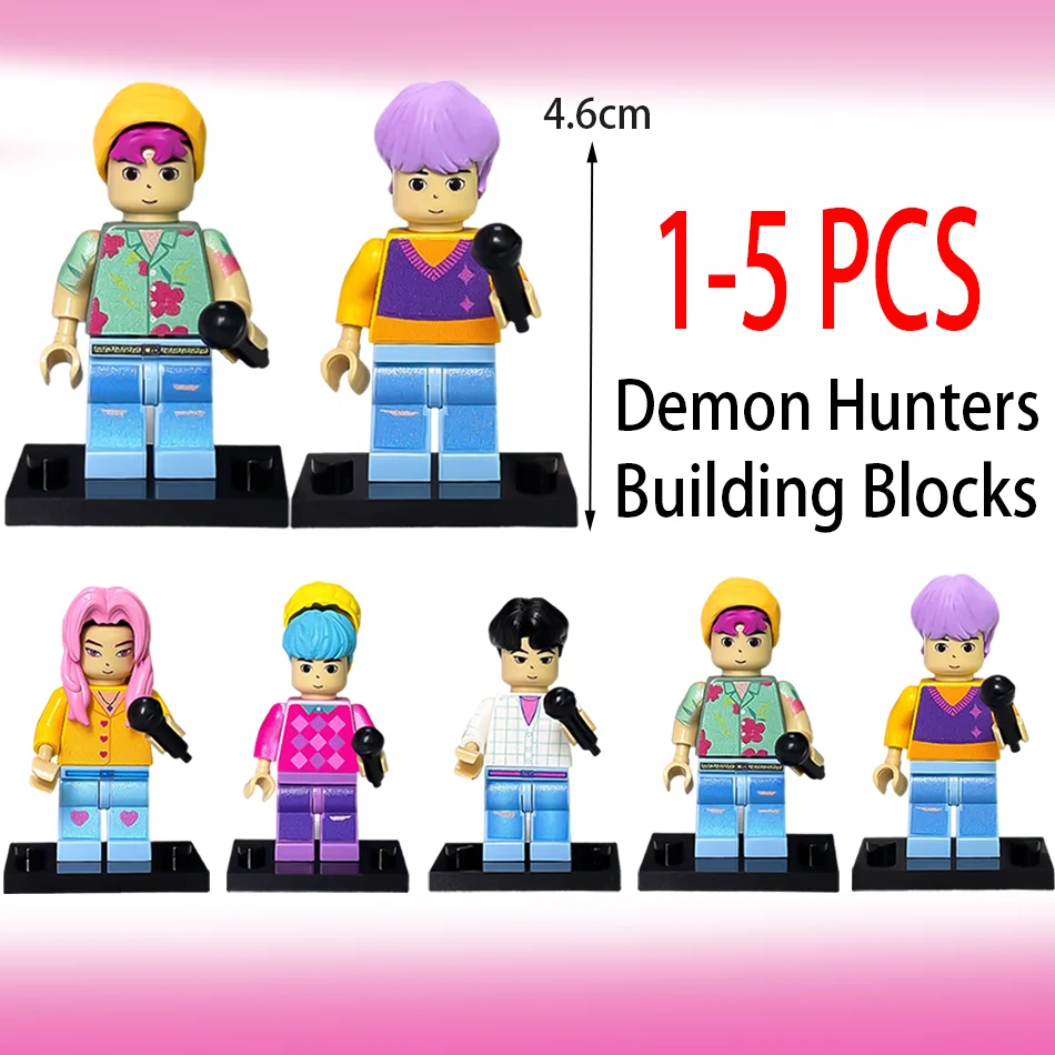 

New product: Devil Hunters Building Blocks Rumi Assembly Model Doll Building Blocks Toy Desk Decoration Model Toy For Kid