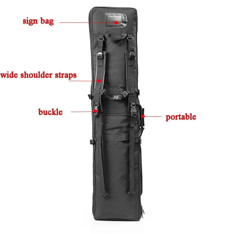 Tactical Hunting Gun Bag 81cm 95cm 115cm Airsoft Paintball  Shooting Training Combat Rifle Shotgun Bags for Sniper Carbine