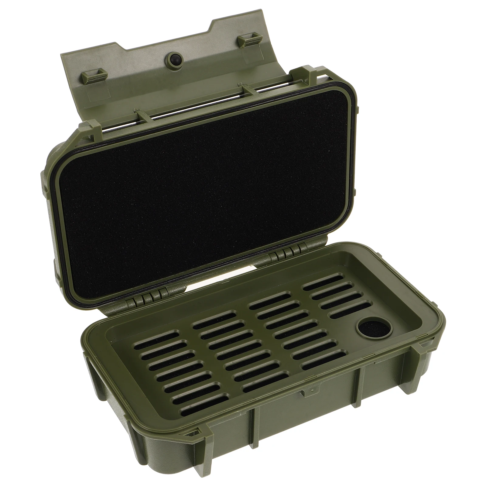 

Dual Layer Waterproof Box Sealed Gear Case Container Outdoor Camping Storage Airtight Shockproof Dry Box For Phones Digital