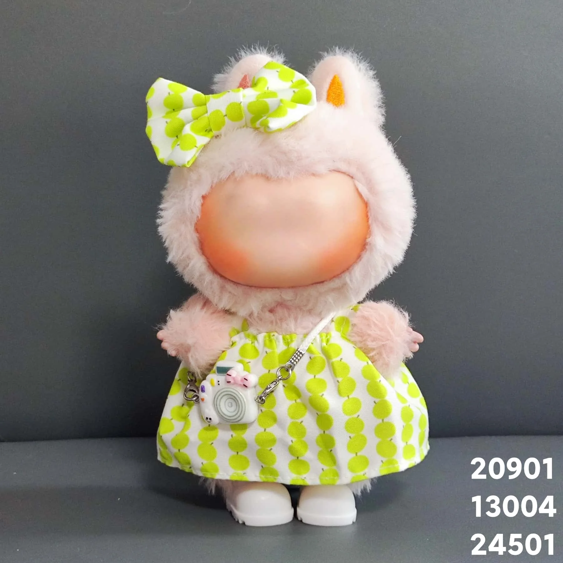 Labubu Sit and Party Series Кукольная одежда Экипировка Аксессуары Классический комплект одежды для Labubu v1 v2 Детский подарок (без куклы) Labubu Ropa