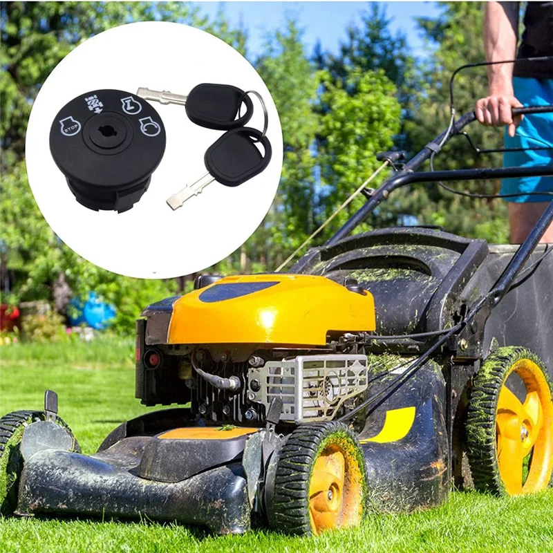 Imagem -05 - Interruptor de Ignição com Chave Posições Montando Lawn Mower Trator 193350 532193350