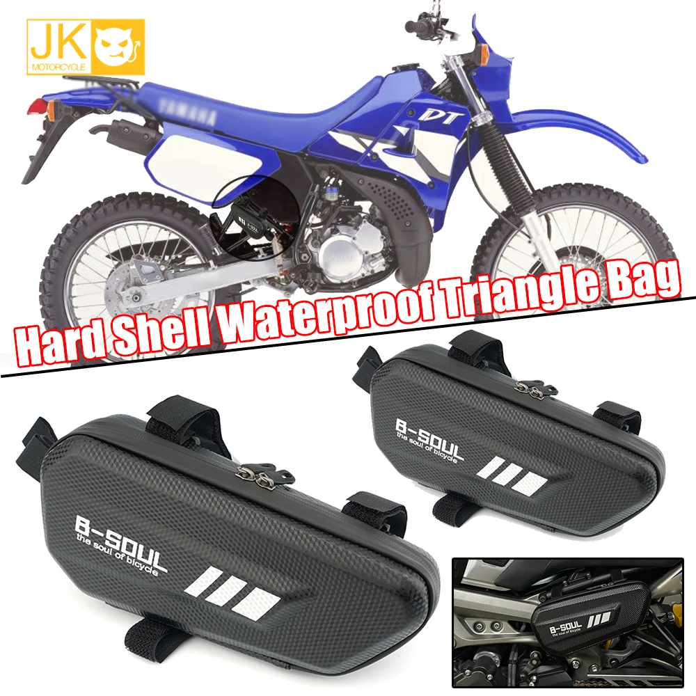 

New For YAMAHA DT125R DT125RR DT125 R DT 125 Waterproof Bags Toolbox Storage Side Bag Fairing Frame Bag Motorcycle Accessories