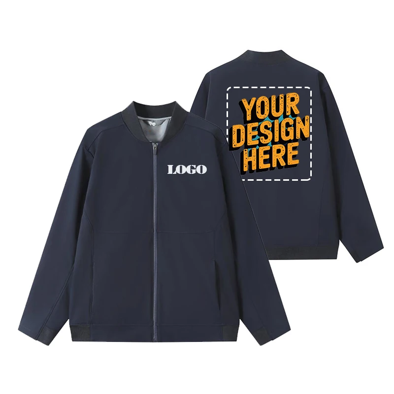 Giubbotto bomber personalizzabile 3 in 1 da uomo Giacca da baseball vintage convertibile con gilet con cappuccio Logo personalizzato Abbigliamento da squadra