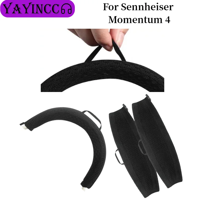 

New product Knitted fabric zipper head beam protective cover For Sennheiser Momentum 4 Headphone Perfect adaptation