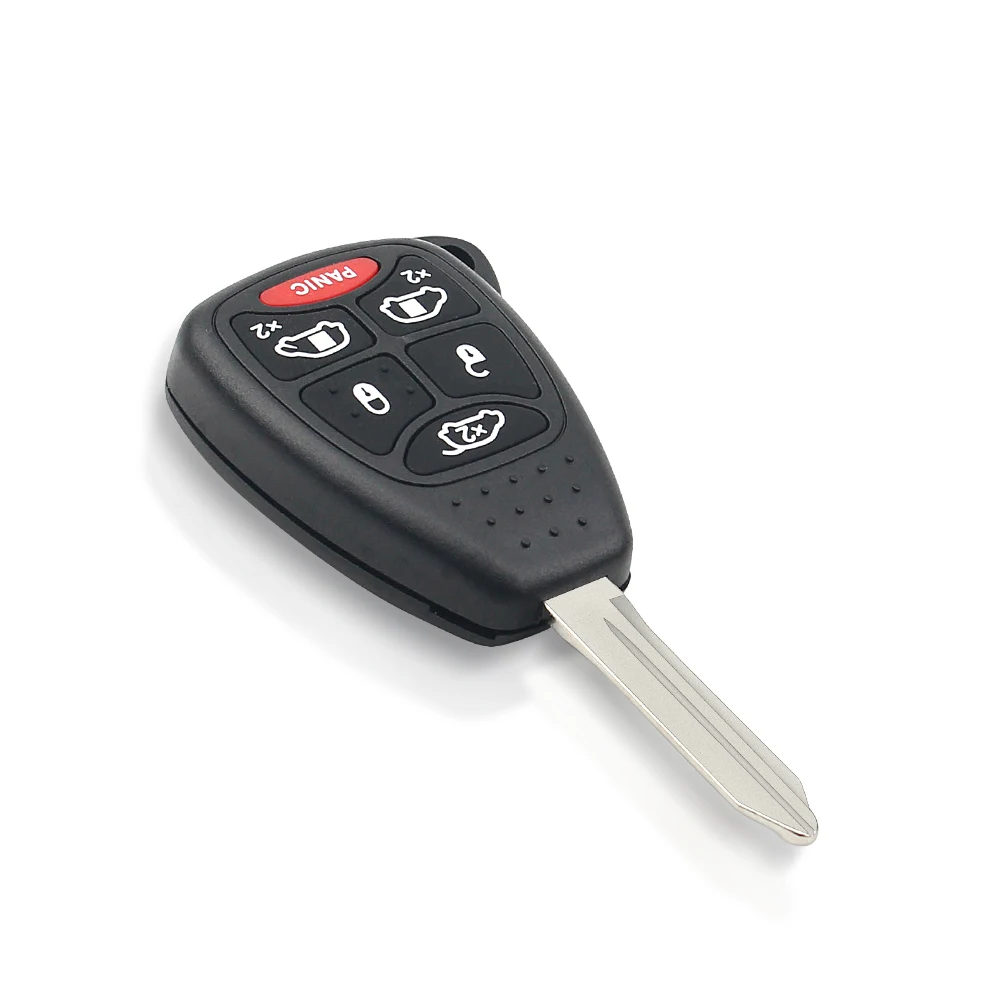 KEYYOU สำหรับ Dodge Grand Caravan Chrysler 300 Town & Country 5 + 1 6ปุ่ม Keyless Remote Key Fob ID46 315Mhz M3N5WY72XX