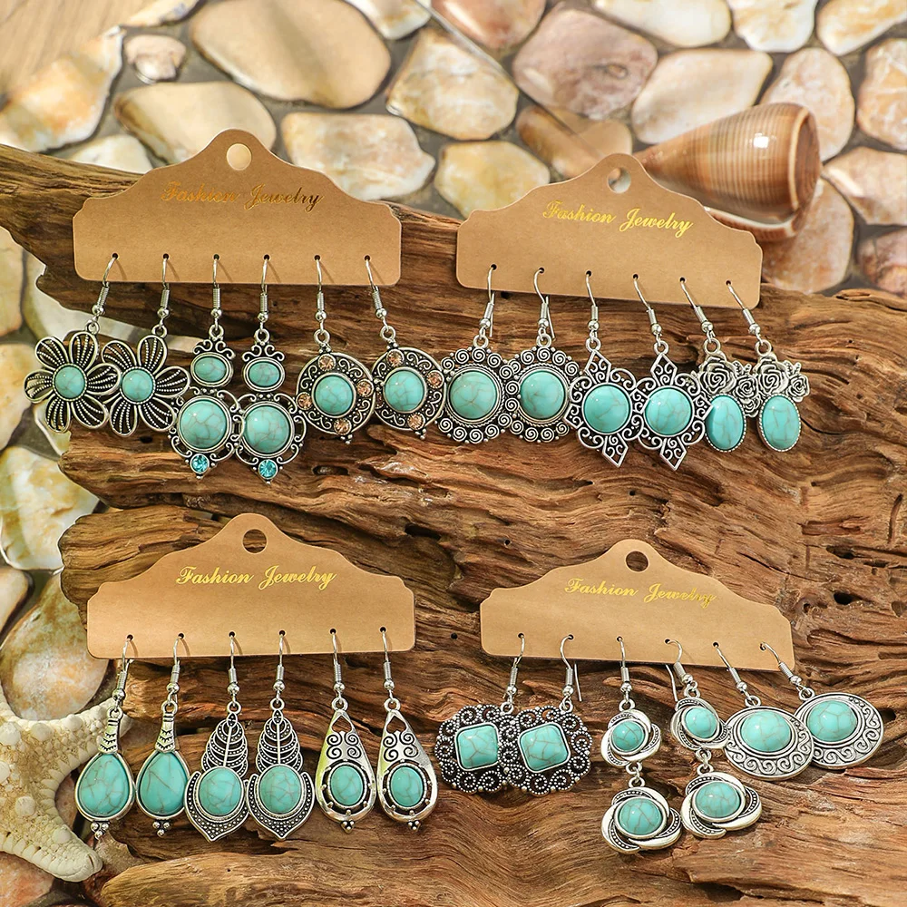 Ethnic Style Drop Earrings wit - Ethnic Fashion Wear For Women 评论和价格