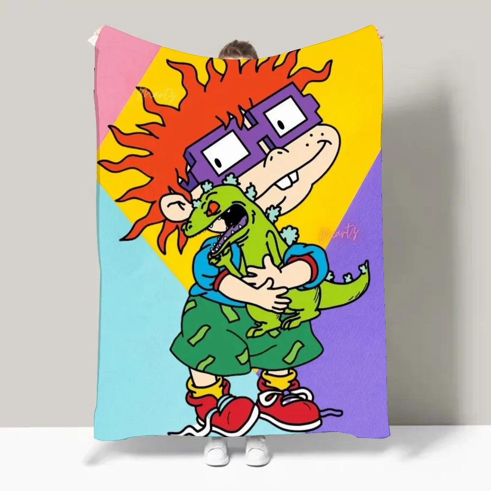 Anime R-rugrats Blanket Design Lightweight Throw Blanket For Dorms, Naps, Living Room, Office,Sofa,All-Season