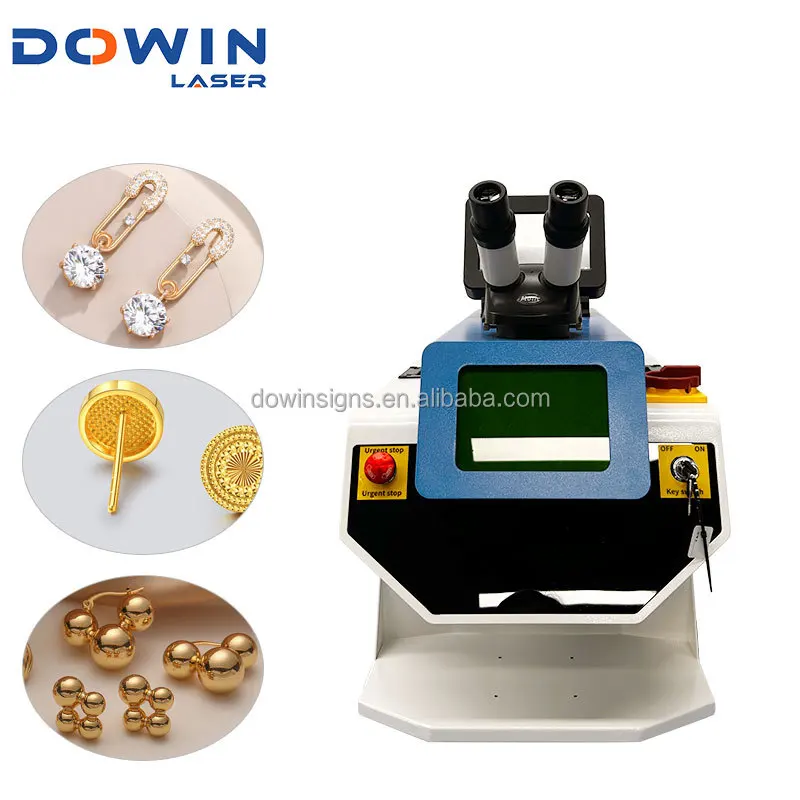 Nowa Mini Lutownica do Biżuterii 150W/200W do Użytku Domowego, Spawarka YAG do Naprawy Obrączek Ślubnych