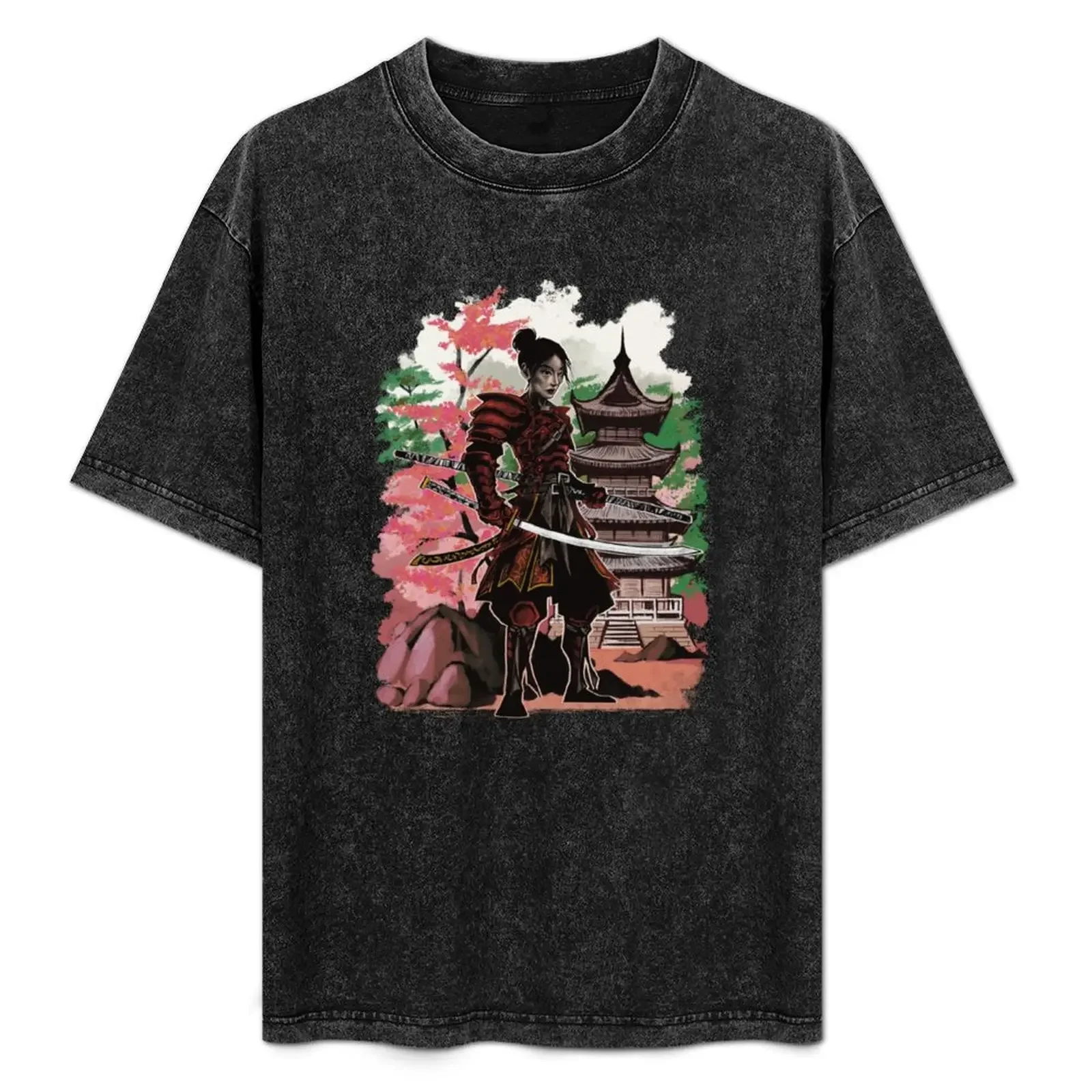 Onna-Bugeisha T-Shirt anime clothes essential t shirt Men's clothing