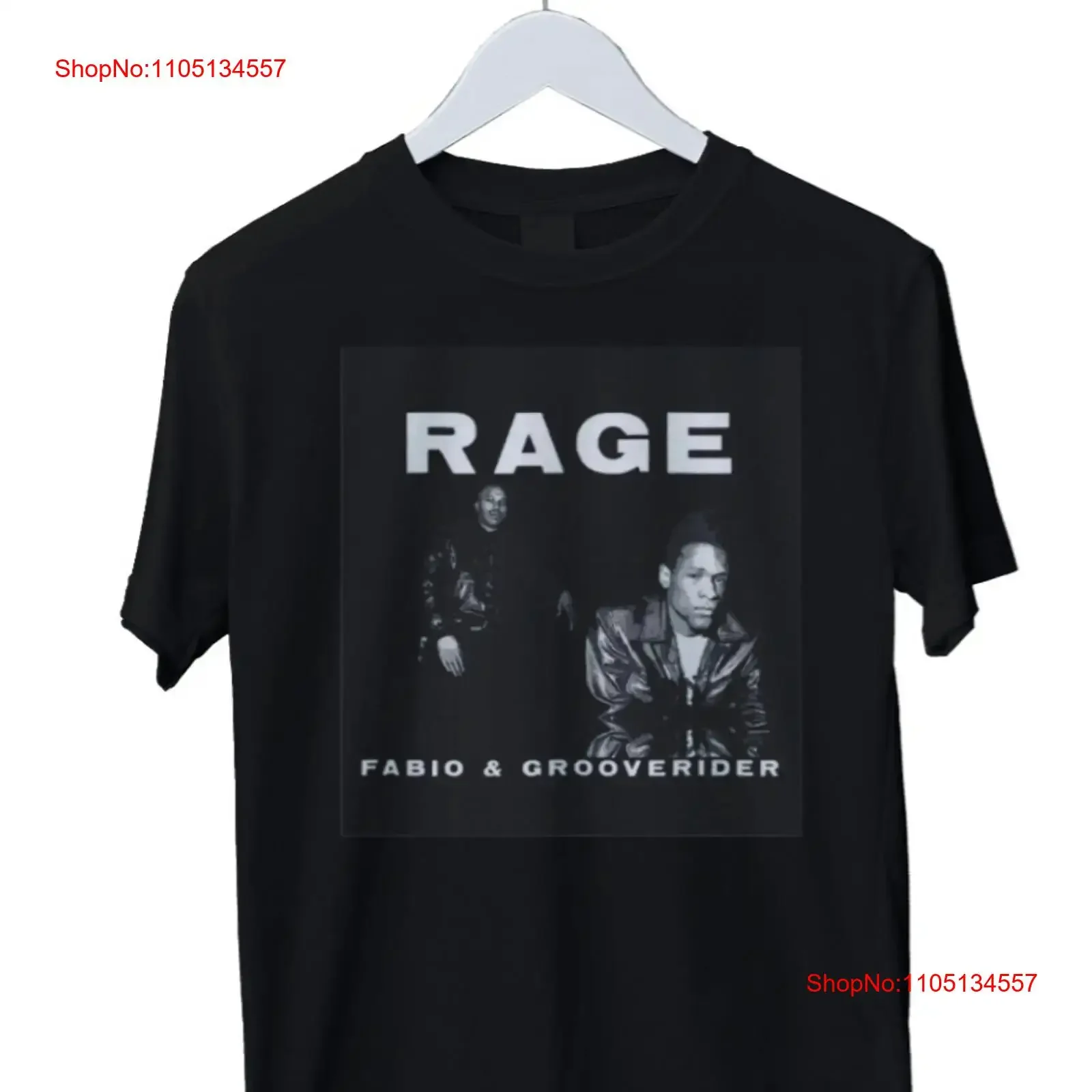 تي شيرت Rage Fabio and Grooverider S M L XL 2 3 4 قميص مغسول عتيق للارتداء اليومي ملابس الشارع الشهير موضة قابلة للتنفس قليلاً