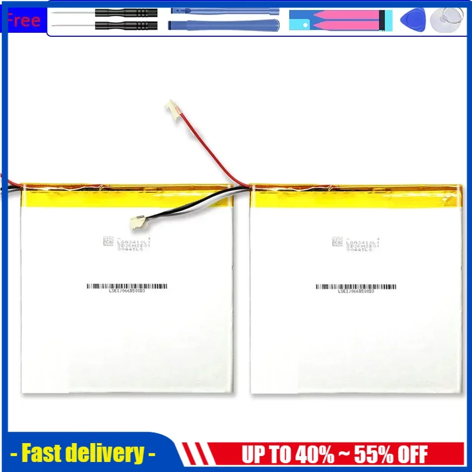 

6000mAh Battery for Teclast A80H A80HD A80S A80se X80H X80HD X80 Plus &Pro &Power Tablet PC