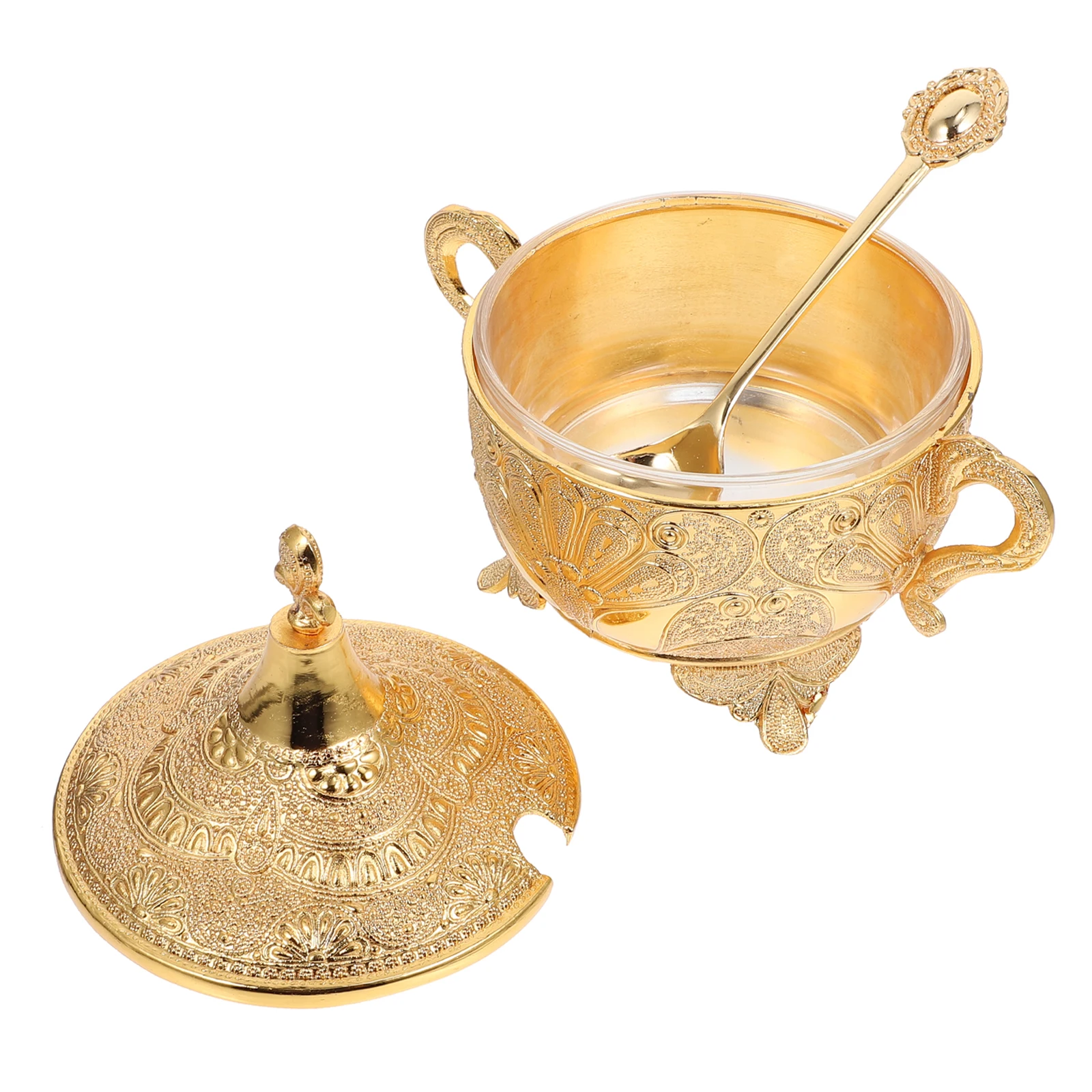 

Zinc Alloy Spice Jar Seasoning Holder Kitchen Supply Sugar Jar Rust-proof Wear-resistant Corrosion-resistant Storage Container