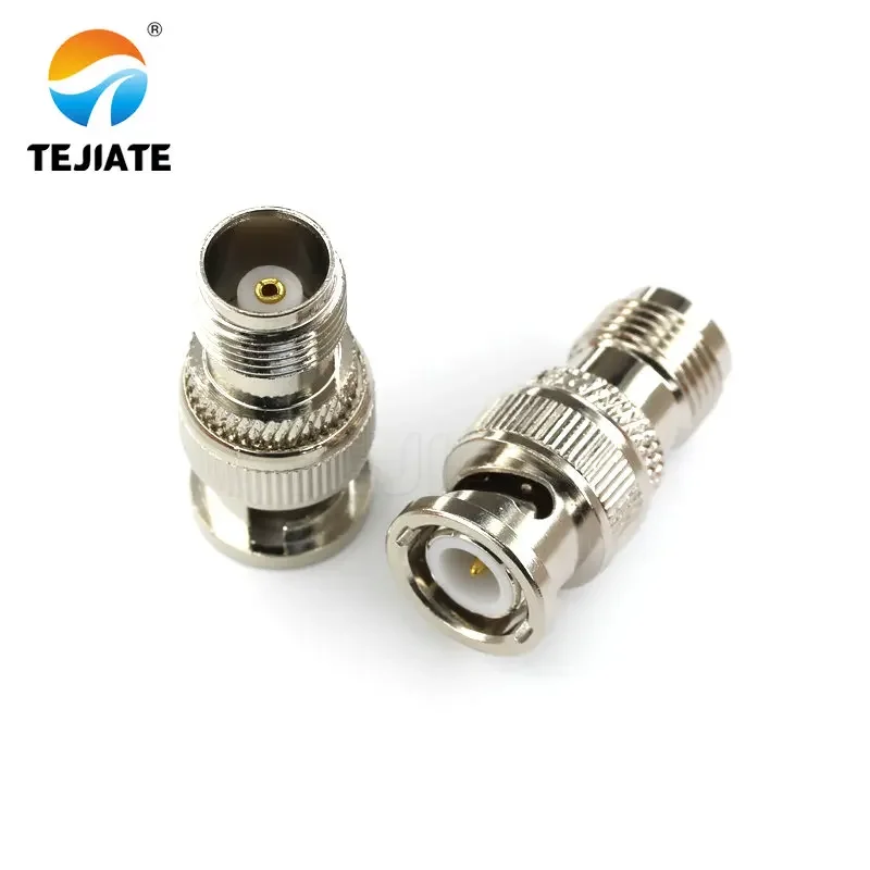 1PCS RF Coaxial Adapter BNC/TNC Male/Female Header Connector Secure With Nuts