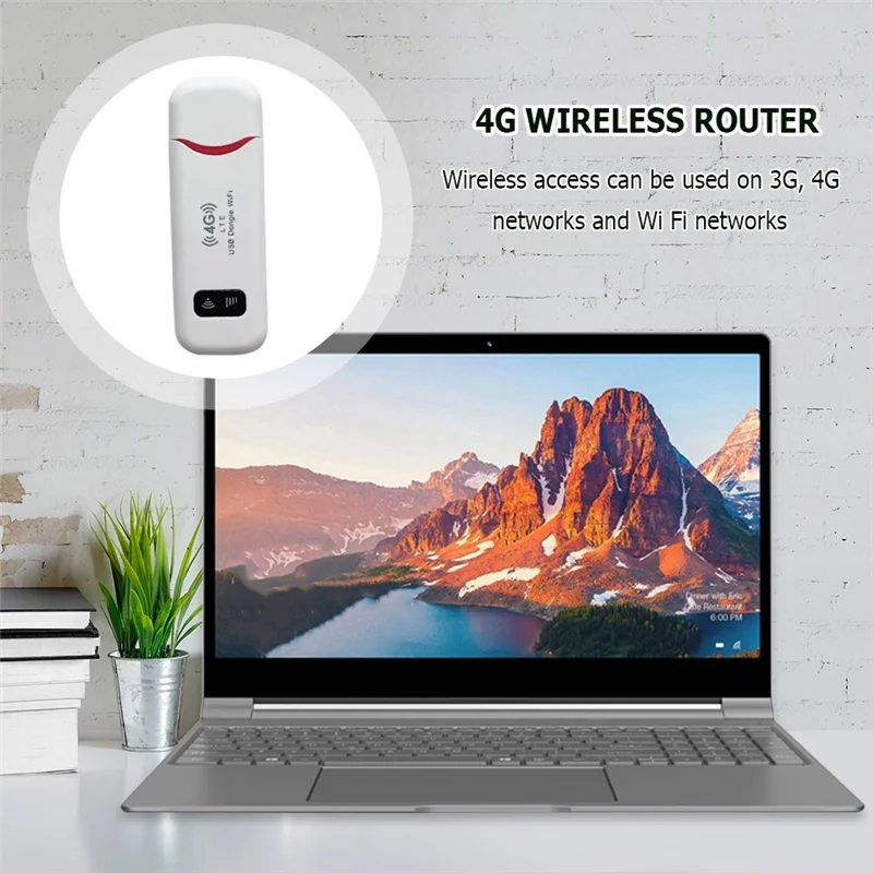 ABKO-Pocket Hotspot Dongle 4G LTE Router Wifi Wireless 150Mbps Modem USB Scheda SIM portatile Banda larga mobile per Home Office