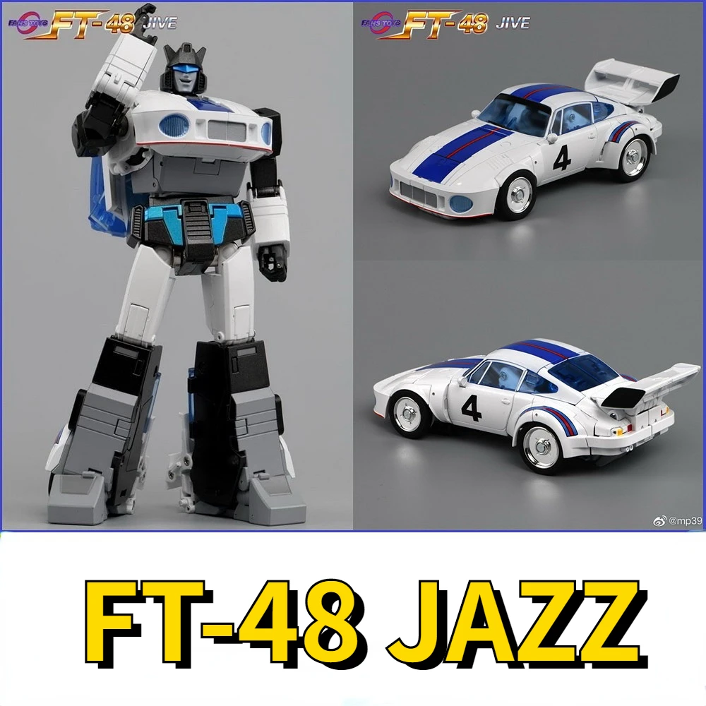 FansToys-figura de acción transformable FT-48 JAZZ FT48 JIVE, Robot de juguete