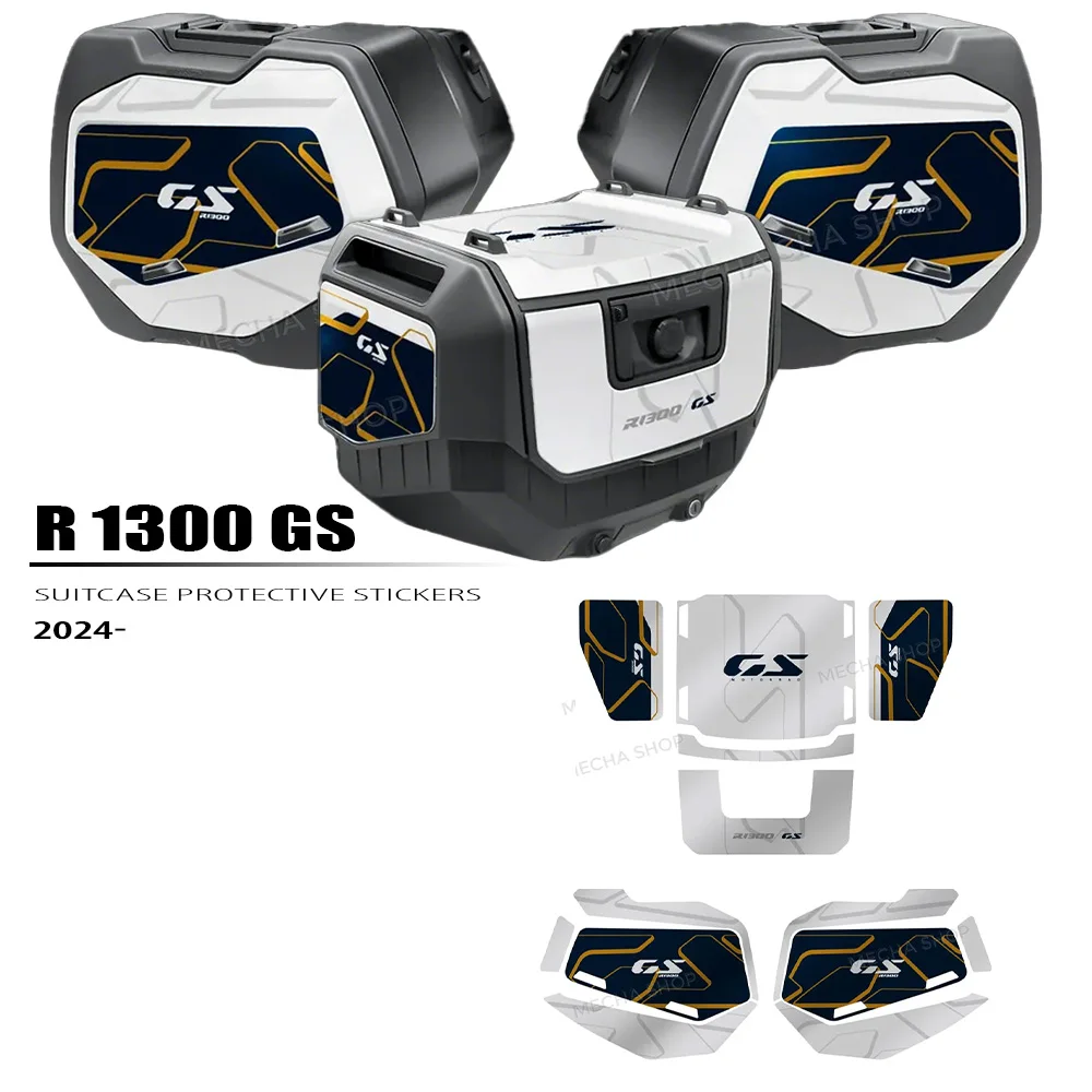 

Для мотоциклов BMW R1300GS 2024 GS1300: Комплект наклеек для защиты кофров Vario и багажа R 1300 GS
