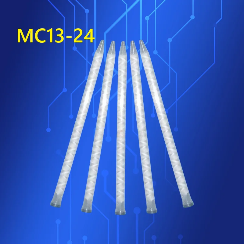 

Бесплатная доставка: Статический смеситель из смолы MC/MS13-24, насадки для смешивания двухкомпонентных эпоксидных смол