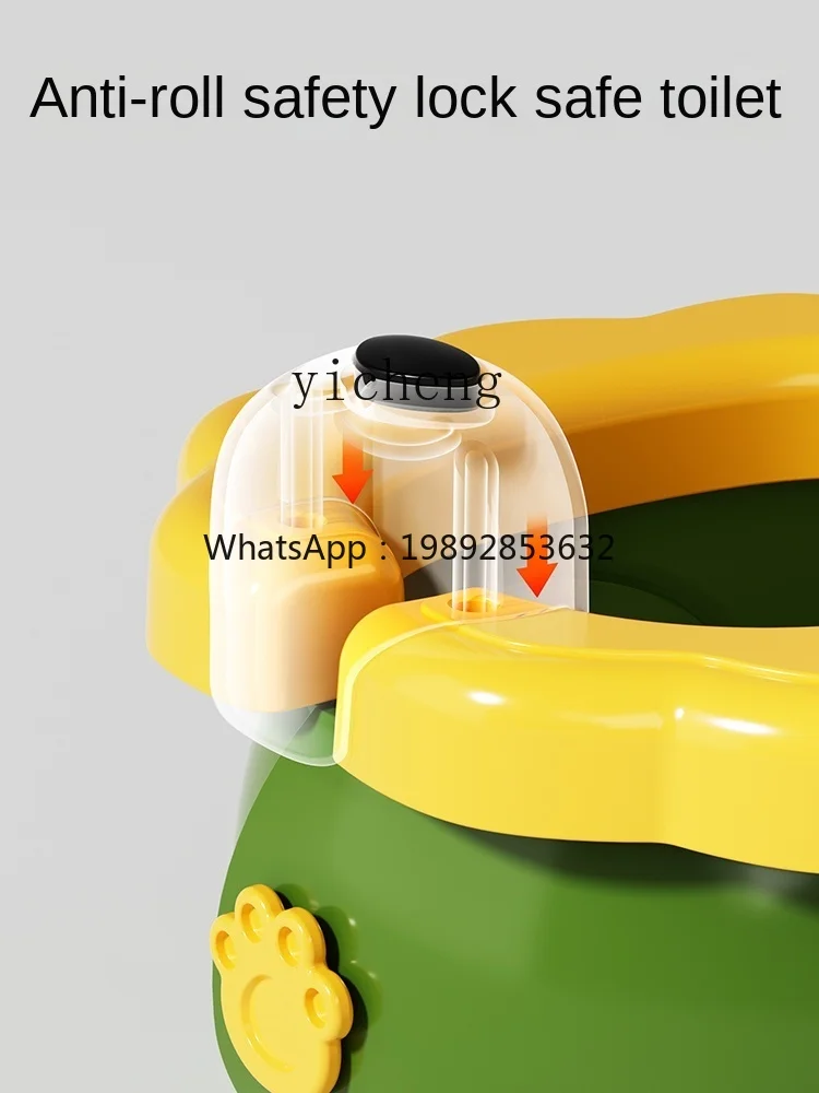 Dele Kinder Outdoor Klappbare kleine Toilette Auto tragbare männliche und weibliche Baby mobile Bettpfanne faltbare Toilette