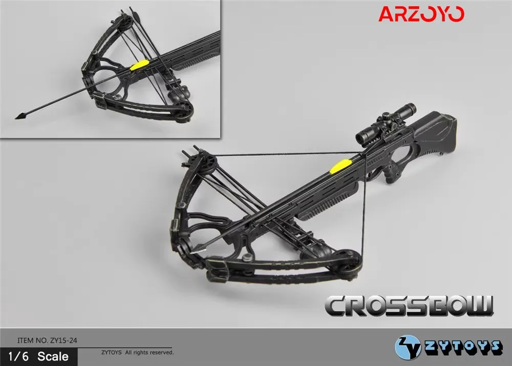 ZYTOYS ZY15-24 1/6 スケール 18 センチメートル複合クロスボウモデル