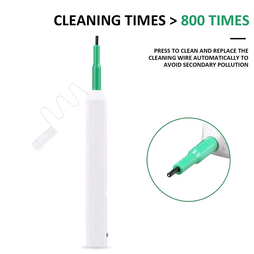 Fiber Optic Cleaning Pen for SC ST FC E2000 2.5mm Supports Critical Cleaning Step Before Inspection and Connection of Components