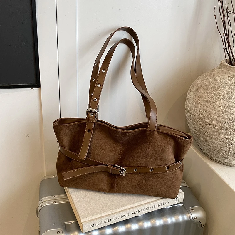 

Винтажные сумки из искусственного бархата для женщин, большие вместительные сумки на ремне, осенние и зимние дорожные повседневные сумки для путешествий, сумки для путешествий для девочек