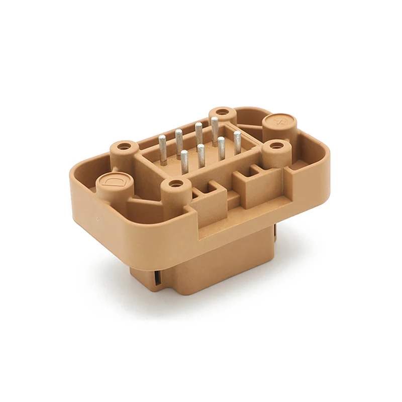 DT15-8PD DEUTSCH 自動車用 8Pin PCB ブラウン防水回路基板コネクタ