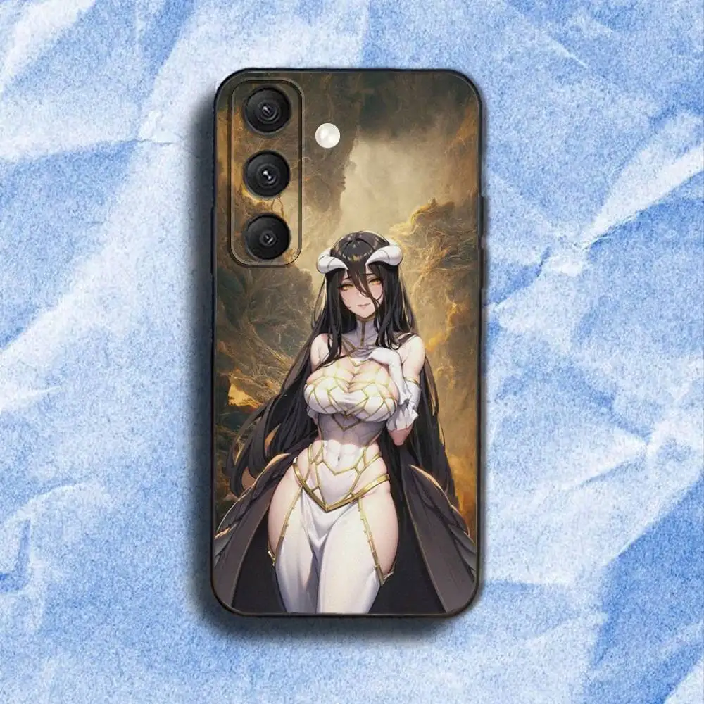 حافظة هاتف A-Albedo Overlord-S لهاتف سامسونج S 25,24,23,22,30,21,10,9,Ultra,Plus,Lite,FE,4,5G حافظة ناعمة سوداء #2