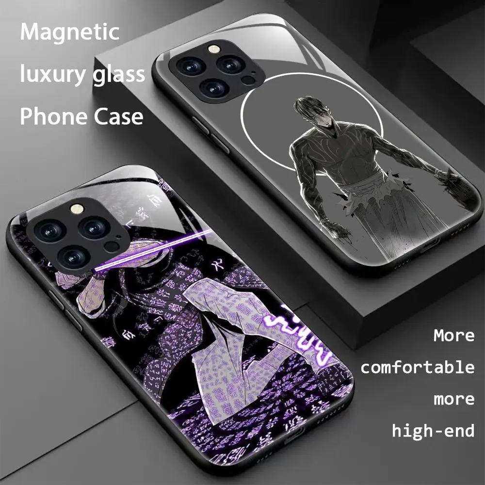 Чехол для телефона Legend of the Northern Cool для iPhone 17 16 15 14 13 12 11 X XR XS 8 Plus Mini Pro Max, стеклянный магнитный чехол