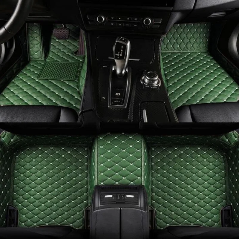 

Accessories car floor leather mats fits for Toyota CHR C-HR 2022 2021 2020 2019 2018 2017 2016 vehicle full set carpet pads