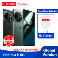 New OnePlus 11 5G Global Version Snapdragon 8 Gen 2 Mobile Phone 2K AMLOED Display 100W SUPERVOOC 5000mAh Cellphone