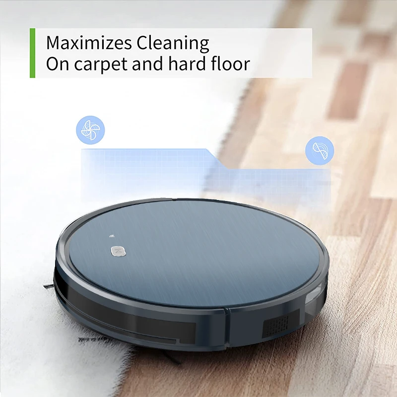 New Style Automatic Robot Vacuum 600ml Dust Bin 3 In 1 Intelligent Sweeping Robot Working Time 120Mins Cleaning Robot Vacuum