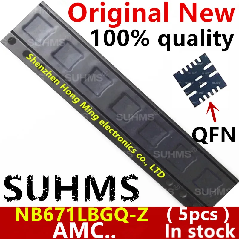 (5piece)100% New NB671LBGQ-Z AMCG AMCF AMCE AMC QFN-16 Chipset