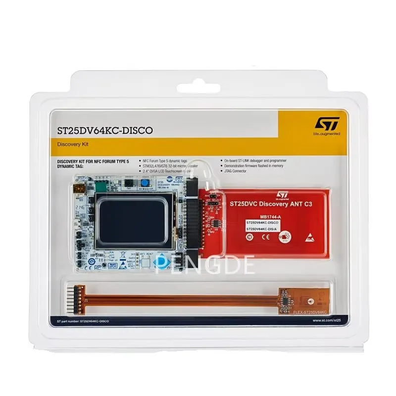 

ST25DV64KC-DISCO ST25DV-I2C-EVO Динамический комплект NFC/RFID-метки Discovery