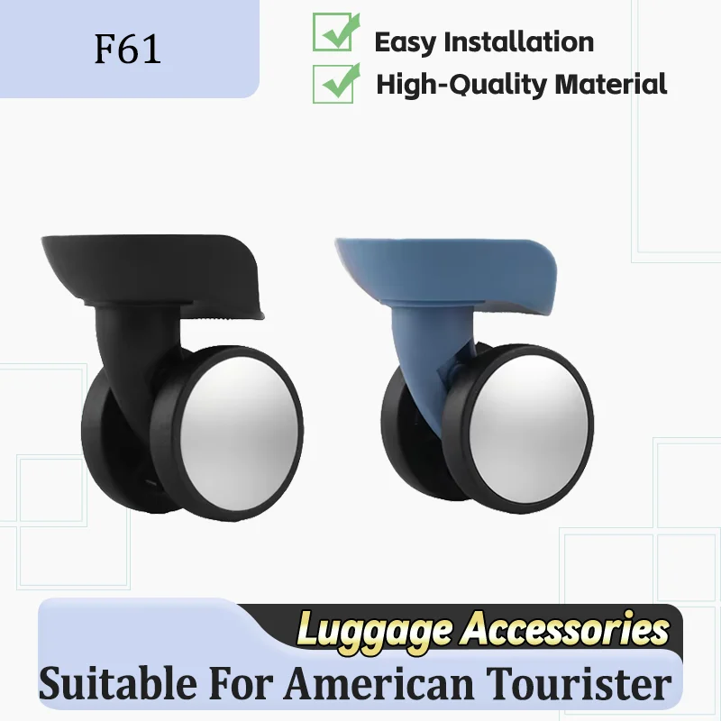 

For American Tourister A08 F-61 Luggage 360° Silent Smooth-Rolling Replacement Wheels - Silent Luggage Wheels
