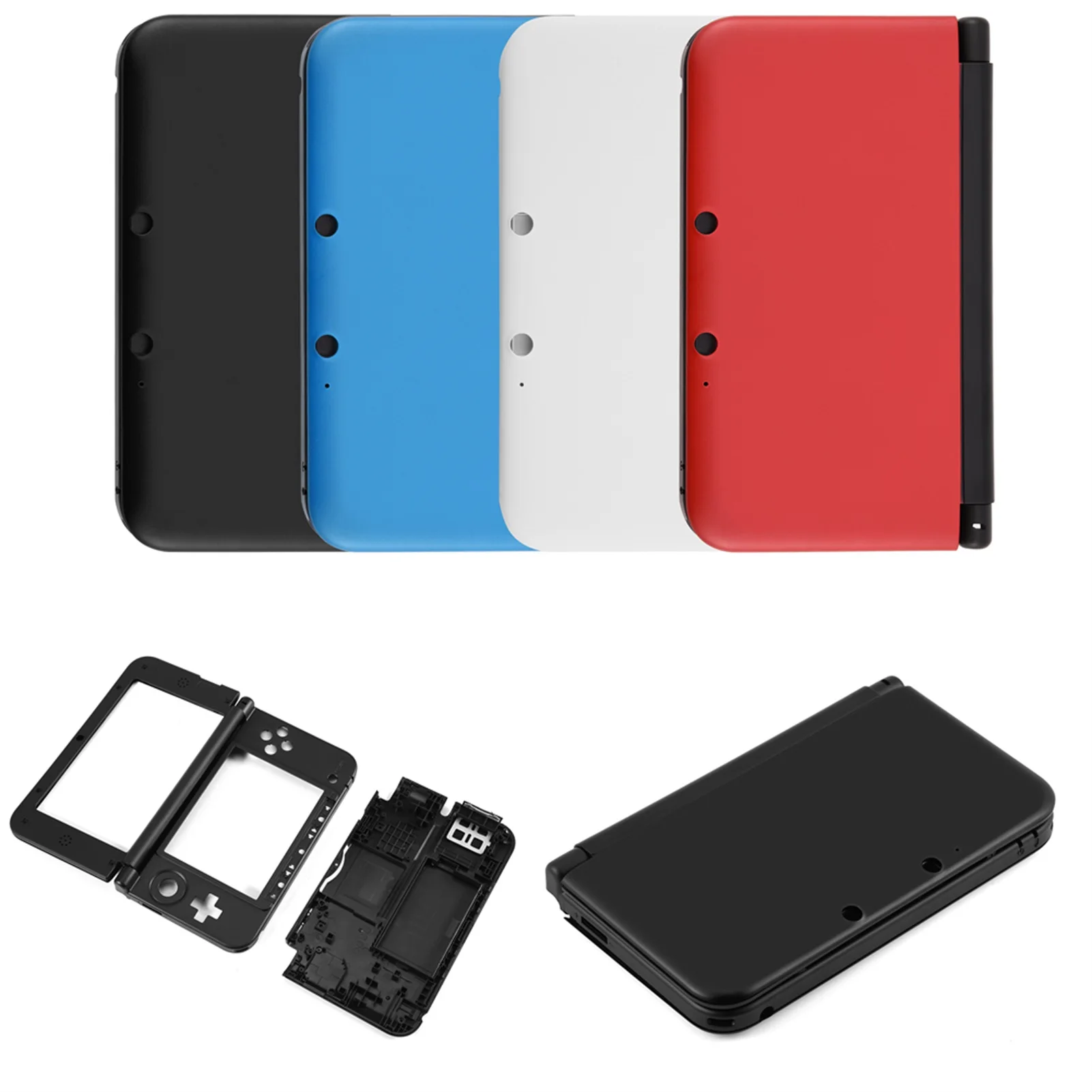 Volle Gehäuse Fall Abdeckung Shell Reparatur Teile Komplette Fix Ersatz Kit für NIntendo Neue 3DS XL Fall