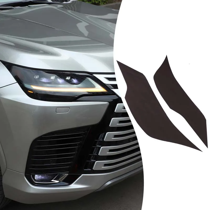 

TPU Car Front Headlight Light Film Front Lamp Film Trim Sticker Protective For Lexus LX600 2022-2026 Auto Accessories