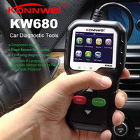 2025 KONNWEI KW680 OBD2 Diagnostic Tool Car Code Reader Check Engine Light Scan Tool OBD II Scanner for Cars After 1996