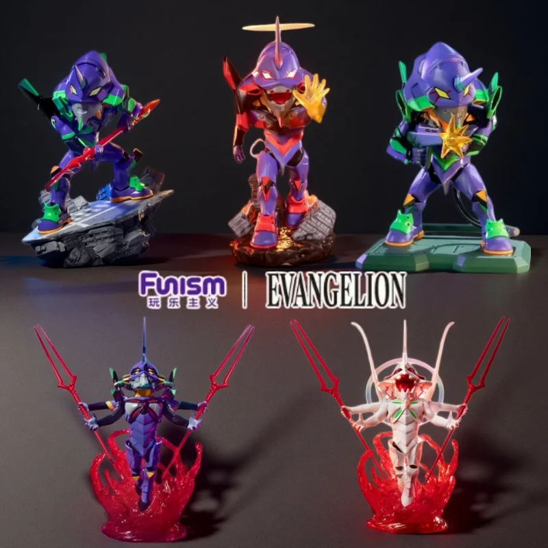 Funism Neon Genesis Evangelion Completion Project Series Vol.2 Official Genuine Blind Box Shinji Ikari Asuka Pvc Anime Figures view 6