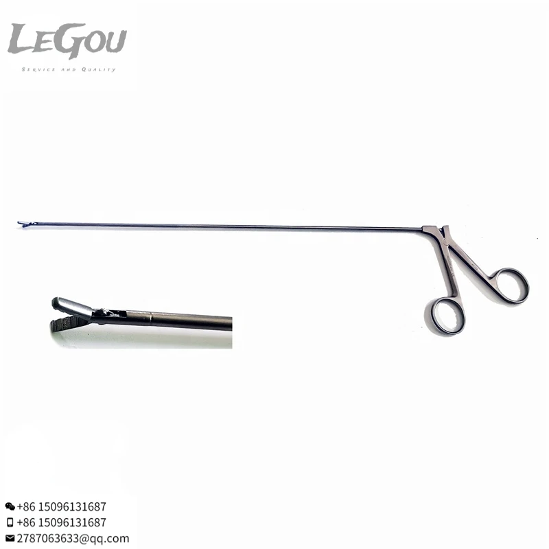 Urology endoscope rigid nephroscope endoscope serrated forceps