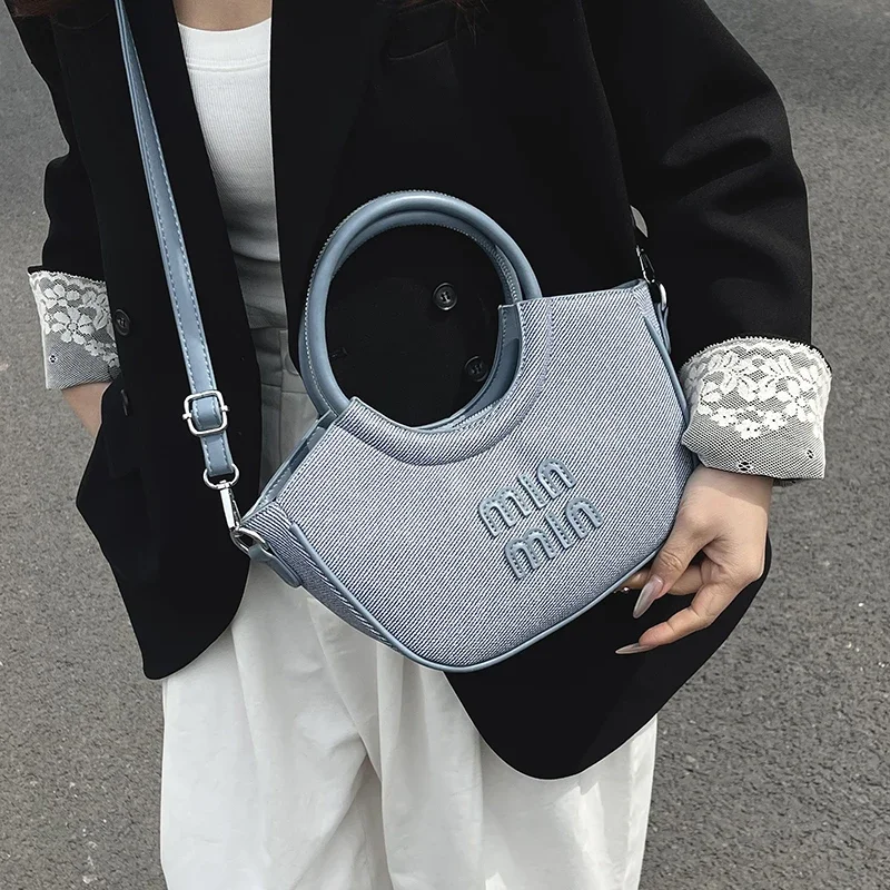 حقيبة ساعي جلدية عصرية للنساء حقيبة كتف كروس أنيقة محفظة حمل ماركة فاخرة