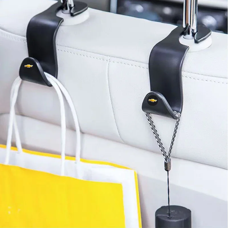 

Universal Car Seat Hook Multifunctional Storage Hanger Car Accessories For Chevrolet Silverado Impala Malibu Equinox CruzeCamaro
