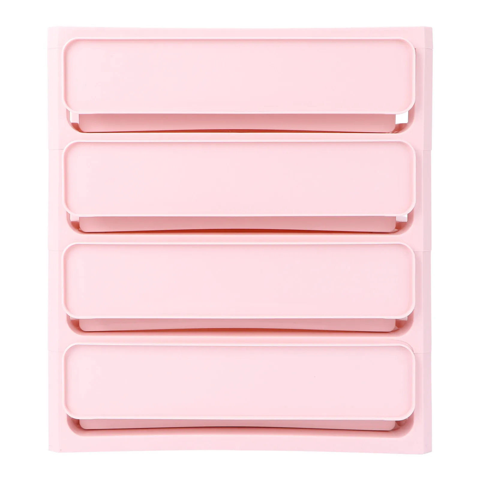 

Настольный органайзер-ящик с четырьмя ярусами, пластиковый, для косметики, ручек, макияжа, многофункциональный контейнер для хранения, 1 шт.