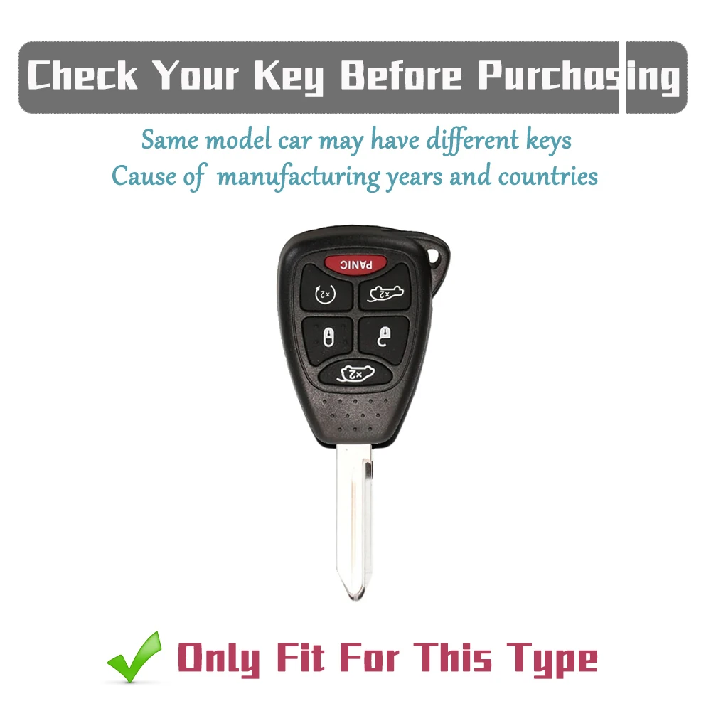 Soft TPU Protective Key Case For Jeep Wrangler Compass Patriot Liberty Chrysler 300 Pacifica PT Dodge Nitro Caliber Key Chains