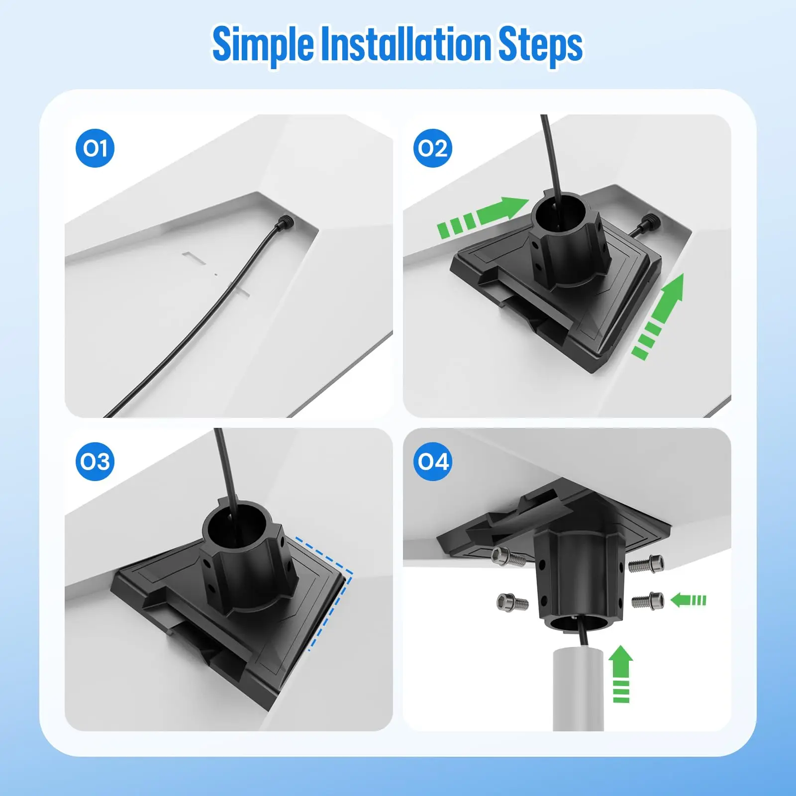محول الأنابيب ل Starlink Gen 3 سقف القطب جبل جدار حامل مجموعة تركيب مستديرة الملحقات ل Starlink Gen3 V3 القياسية طبق