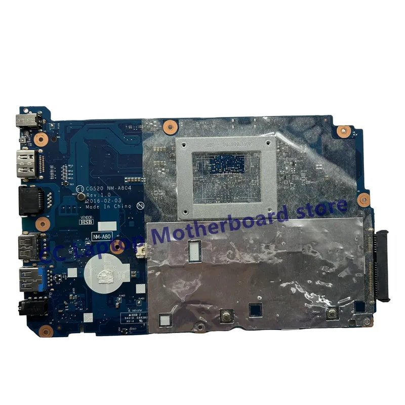 

NM-A804 Mainboard For Lenovo IdeaPad 110-15IBR Laptop Motherboard With N3060/N3710 CPU RAM 4GB 100% Fully Tested Working Well