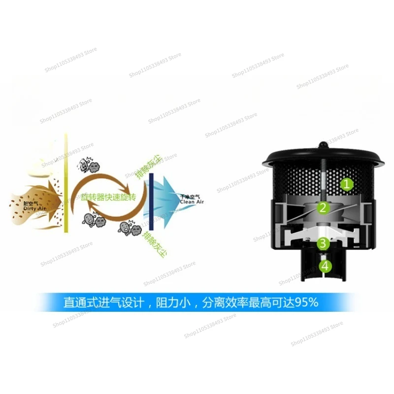 For Adapted To Excavator Rain Cap Air Filter Element Prefilter Rain Cover Shell Desert Filter Cap Assembly  Element