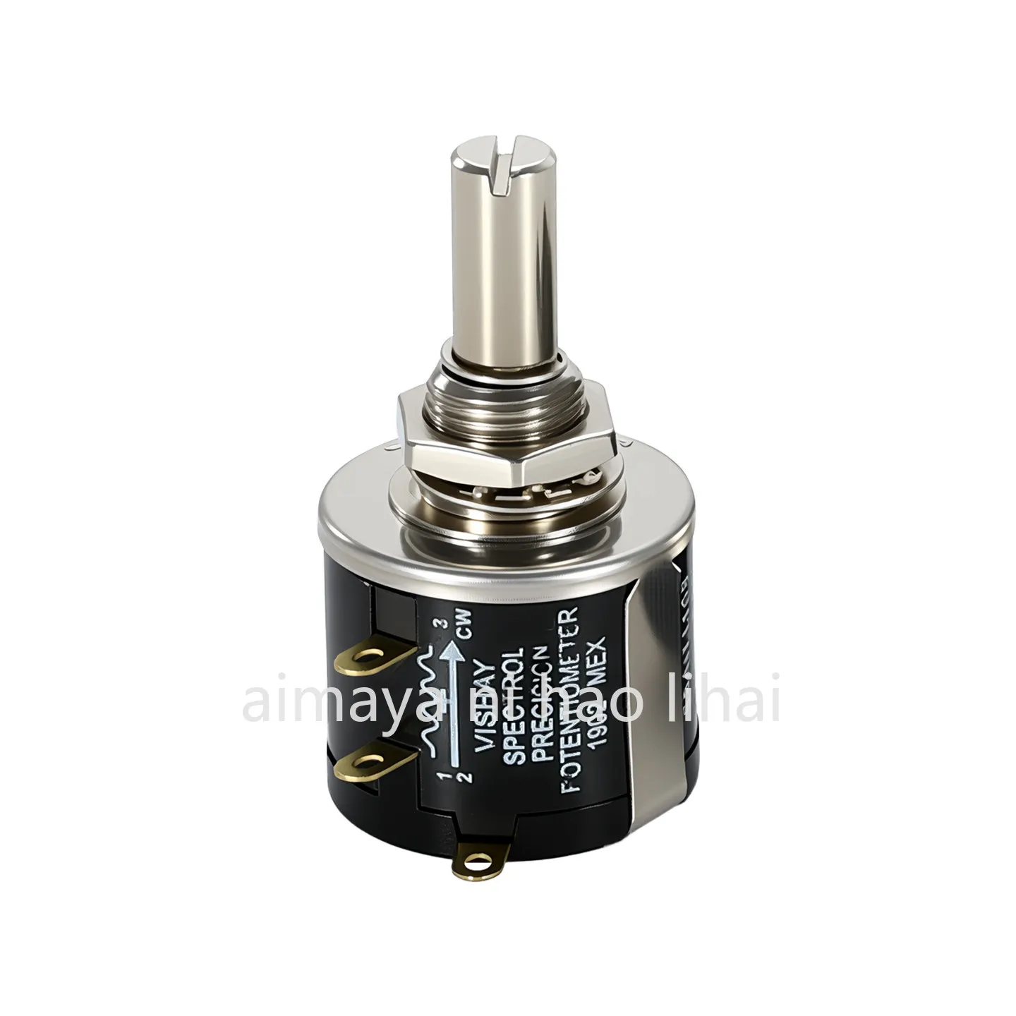 High Quality MOD534 2W Multi-turn Wirewound Potentiometer 1K 2K 5K 10K Ohm + Knob Adjustable Resistor